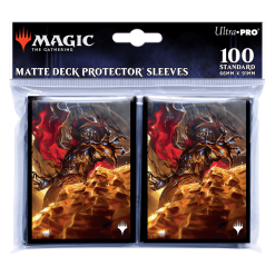Ultra Pro Card Sleeves Standard Size 100ct - Outlaws of Thunder Junction (Gonti, Canny Acquisitor)