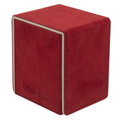 Ultra Pro Vivid Deluxe Alcove Flip Box Red