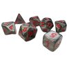 Σετ Ζάρια Velvet Black/Red Mini Polyhedral 7-Die Set