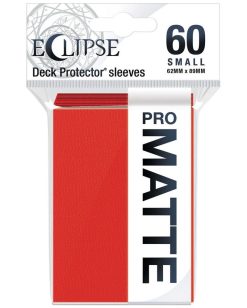 Eclipse Apple Red Small Matte Deck Protector 60ct