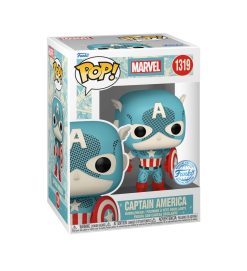Φιγούρα Funko POP! Marvel: Retro Reimagined - Captain America #1319 (AthensCon Exclusive)